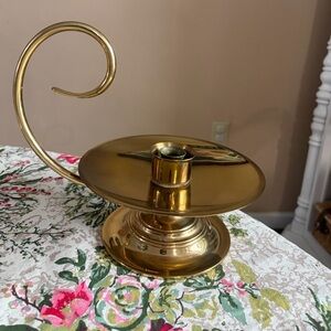Baldwin Brass Candle Holder